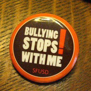 🎓 Bullying Stops With Me Lapel Pin